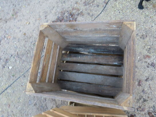 8 stk. frugtkasser til dekoration