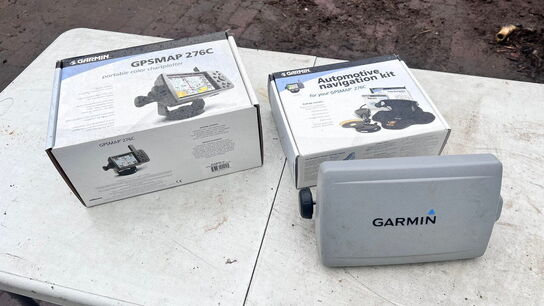 3 dele kortplotter, GARMIN GPSMAP 720 og 276C med carkit 