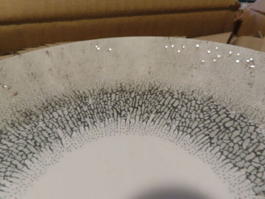 12 stk. middags tallerkener, CHURCHILL Fusion Gray, 26 cm.