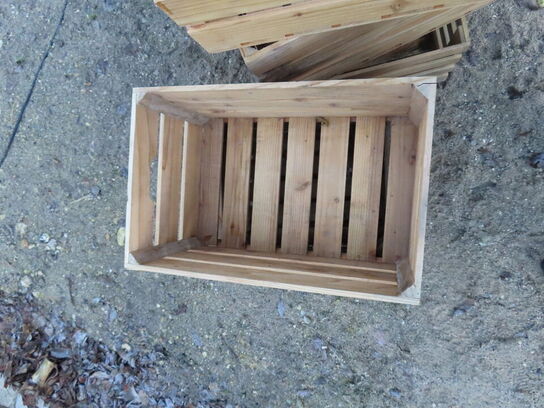 8 stk. frugtkasser til dekoration