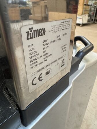 Appelsinpresser ZÜMEX, VERSATILE PRO