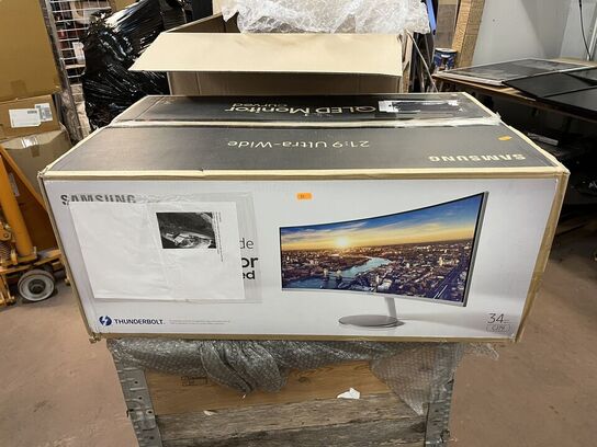 Computerskærm 34 " SAMSUNG Model: QLED MONITOR CURVED CJ79
