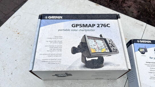3 dele kortplotter, GARMIN GPSMAP 720 og 276C med carkit 