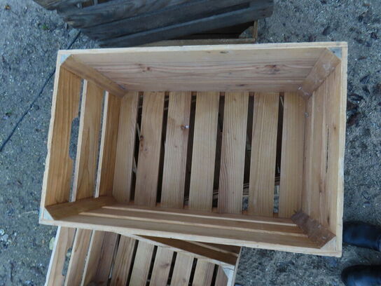 8 stk. frugtkasser til dekoration