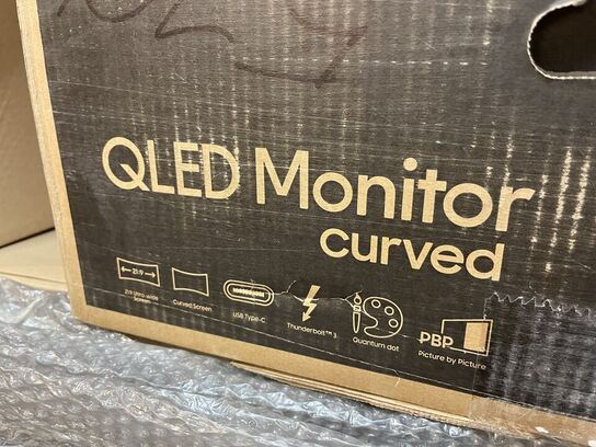 Computerskærm 34 " SAMSUNG Model: QLED MONITOR CURVED CJ79