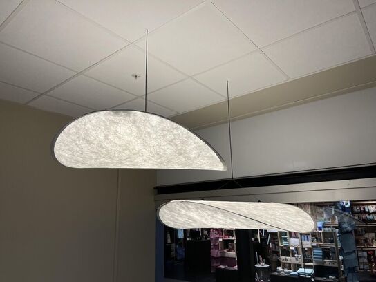 2.Stk. Lamper i stof 