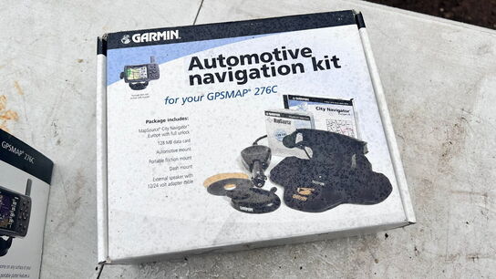3 dele kortplotter, GARMIN GPSMAP 720 og 276C med carkit 