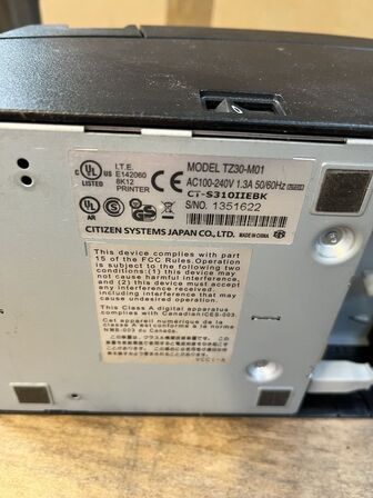 Betalingsterminal, Stregkodescanner, 2 Printere + Ruller, 5G Router