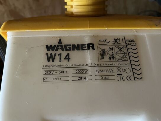 Tapetafdamper WAGNER W14 + Rundsav DEWALT DCS391  kun med lader