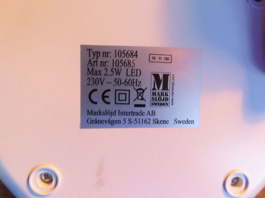 Skrivebordslampe, MARKSLÖJD SWEDEN