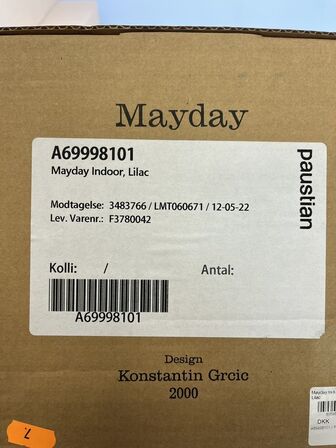 Multifunktionel lampe FLOS Model: Mayday Indoor Lilac A69998101