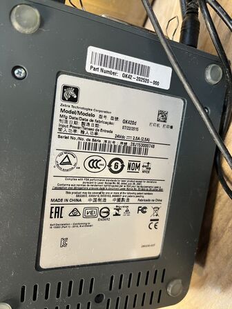 Betalingsterminal, Stregkodescanner, 2 Printere + Ruller, 5G Router