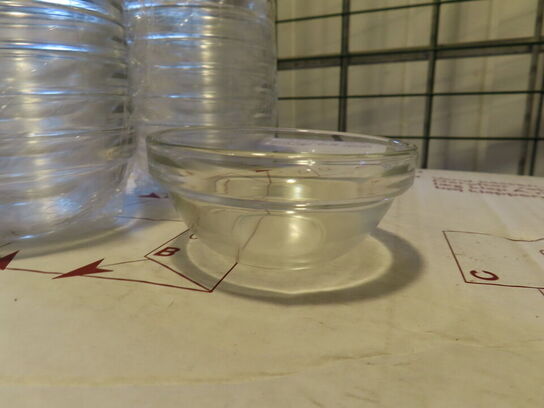 12 stk. små glasskåle, ARCOROC 70 mm.