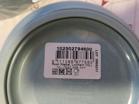 3 stk. margrethe skåle, RUSTI 750 ml. 