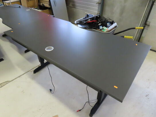 Hæve/sænkebord 180x90 cm (se beskrivelse)