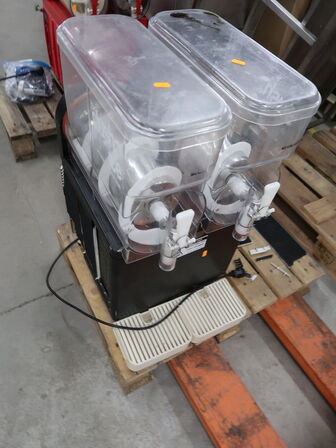 Slush ice maskine med buler (se billeder)