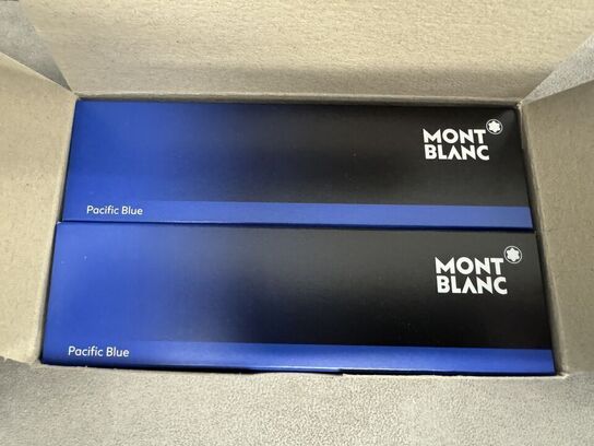 6 stk. Fyldepenne/Ballpoint Refill MONTBLANC PACIFIC BLUE