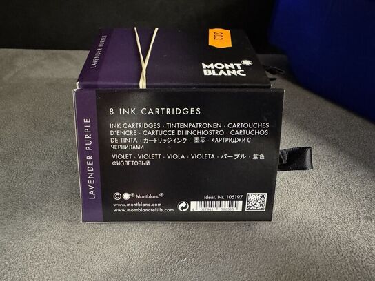 48 stk. Blækpatroner MONTBLANC LAVENDER PURPLE