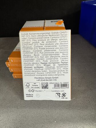 40 stk. Blækpatroner MONTBLANC MANGANESE ORANGE