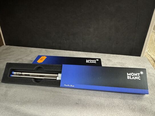 6 stk. Fyldepenne/Fineliner Refill MONTBLANC PACIFIC BLUE