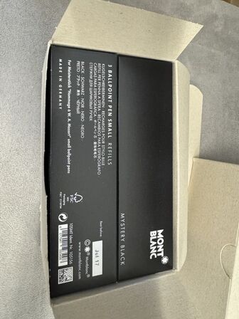 30 stk. Fyldepenne/Ballpoint Small Refill MONTBLANC MYSTERY BLACK