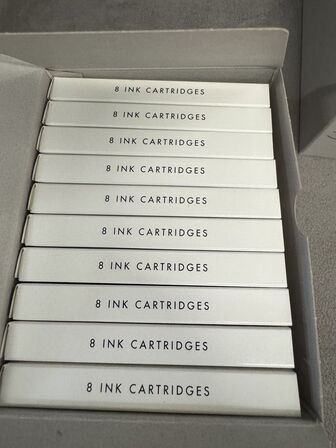 80 stk. Blækpatroner MONTBLANC BLACK