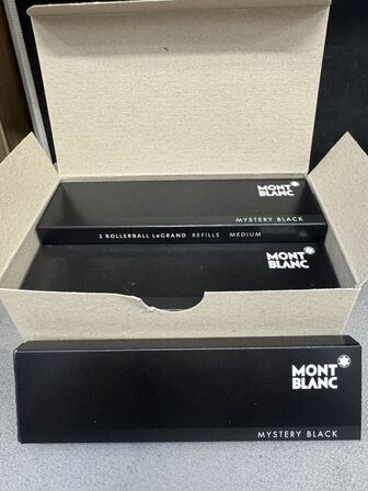 20 stk. Fyldepenne/Rollerball LeGrand Refill MONTBLANC MYSTERY BLACK