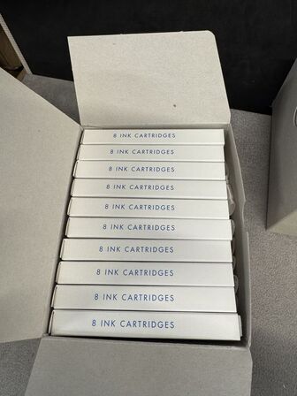 80 stk. Blækpatroner MONTBLANC BOHEME BLUE