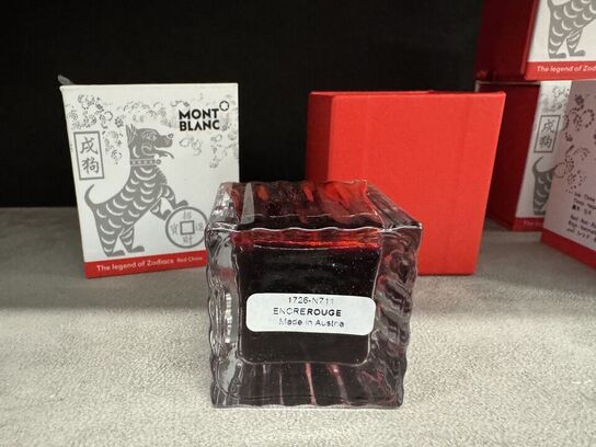 50 ml. Blæk MONTBLANC RED
