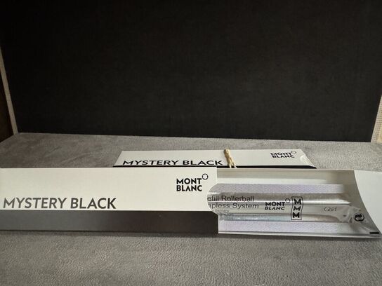 3 stk. Fyldepenne/Rollerball Refill MONTBLANC MYSTERY BLACK