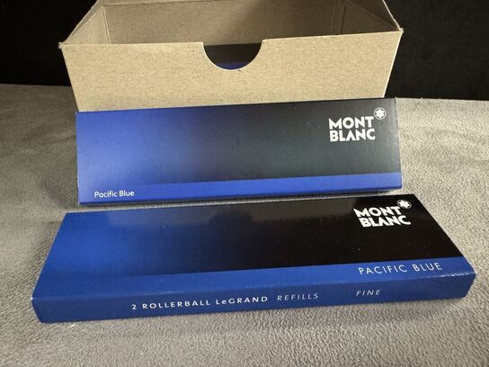 14 stk. Fyldepenne/Rollerball LeGrand Refill MONTBLANC PACIFIC BLUE