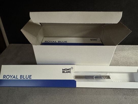 21 stk. Fyldepenne/Ballpoint Refill MONTBLANC ROYAL BLUE