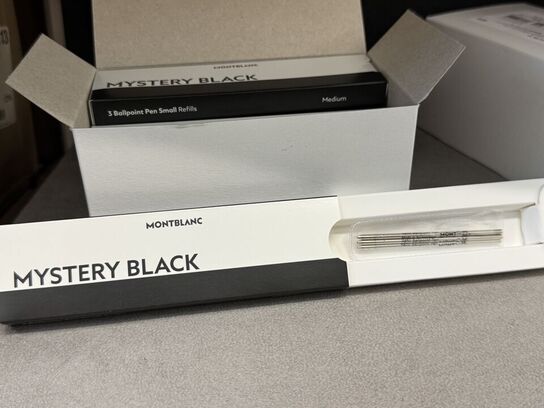 30 stk. Fyldepenne/Ballpoint Small refill MONTBLANC MYSTERY BLACK