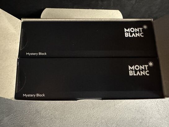 10 stk. Fyldepenne/Rollerball Refill MONTBLANC MYSTERY BLACK