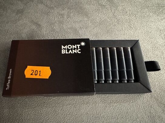 8 stk. Blækpatroner MONTBLANC TOFFEE BROWN