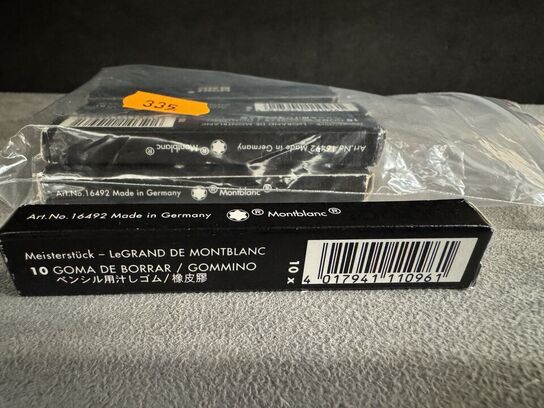 90 stk. Viskelæder LeGrand Refill MONTBLANC ERASER REFILL