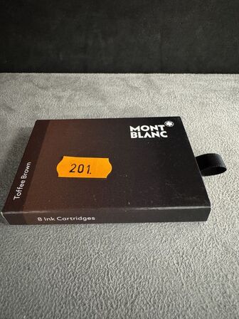 8 stk. Blækpatroner MONTBLANC TOFFEE BROWN