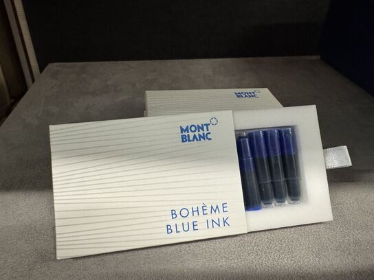 32 stk. Blækpatroner MONTBLANC BOHEME BLUE