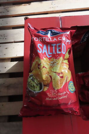 12 ps. Tortilla chips salted SANTA MARIA