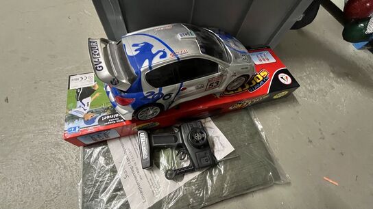 Blandet Lot m. Spil, Pressening, Bil, Pengekasse