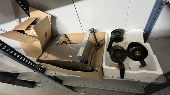 Kaffemaskine BONAMAT med 3 kolber og filtre (Hentes inden 12)