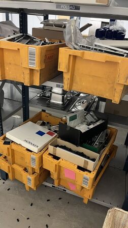 Skiltesystem Modulex 6 ks.  - Afhentes inden kl. 12