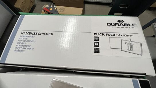 Div. Navneskilteholdere  - Afhentes inden kl. 12 