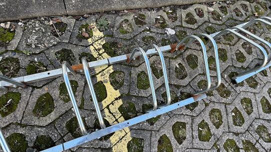 Cykelstativer Blank til  5+3 Cykler