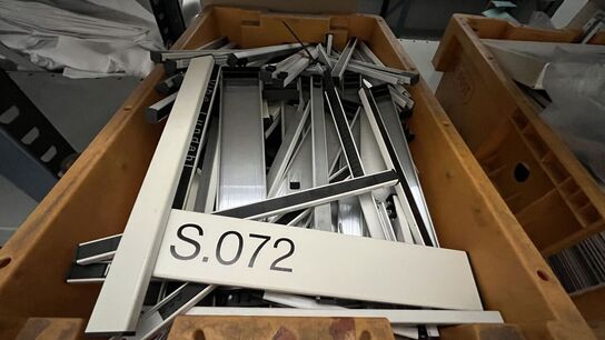 Skiltesystem Modulex 6 ks.  - Afhentes inden kl. 12