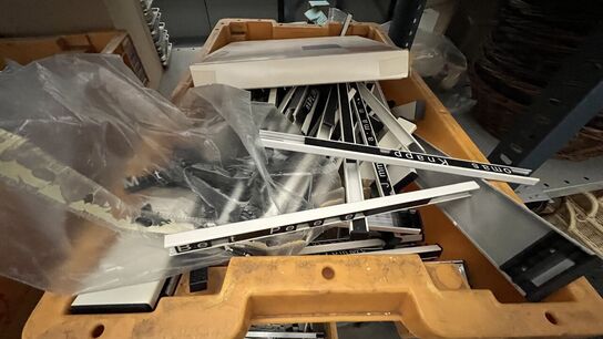 Skiltesystem Modulex 6 ks.  - Afhentes inden kl. 12