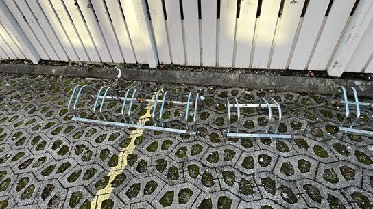 Cykelstativer Blank til 5+5+2 Cykler