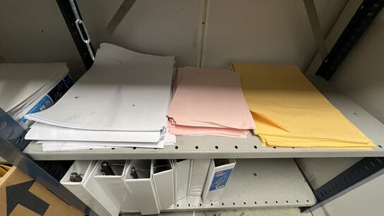 Tøm Reol inden kl. 12 (2 fag)  Papir, Kæder m.m.