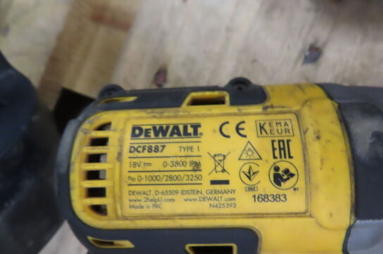 4 stk. Akku.værktøj DWALT