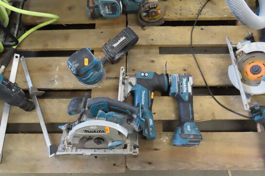4 stk. Akku-værktøj MAKITA